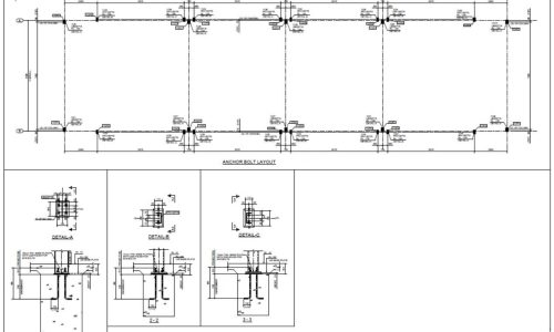 Anchorbolt-Layout-Plan