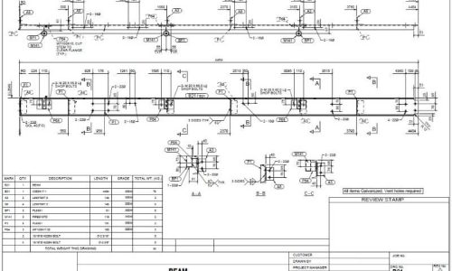 Beam-Assembly-Drawing