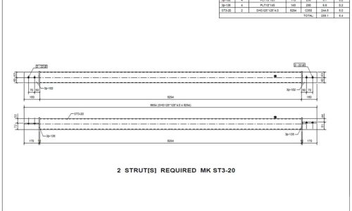 Strut-Brace-Assembly-Drawing